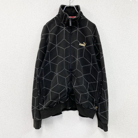 PUMA　プーマ　スウェットトラックジャケット/ジャージ　黒　ブラック　Lサイズ