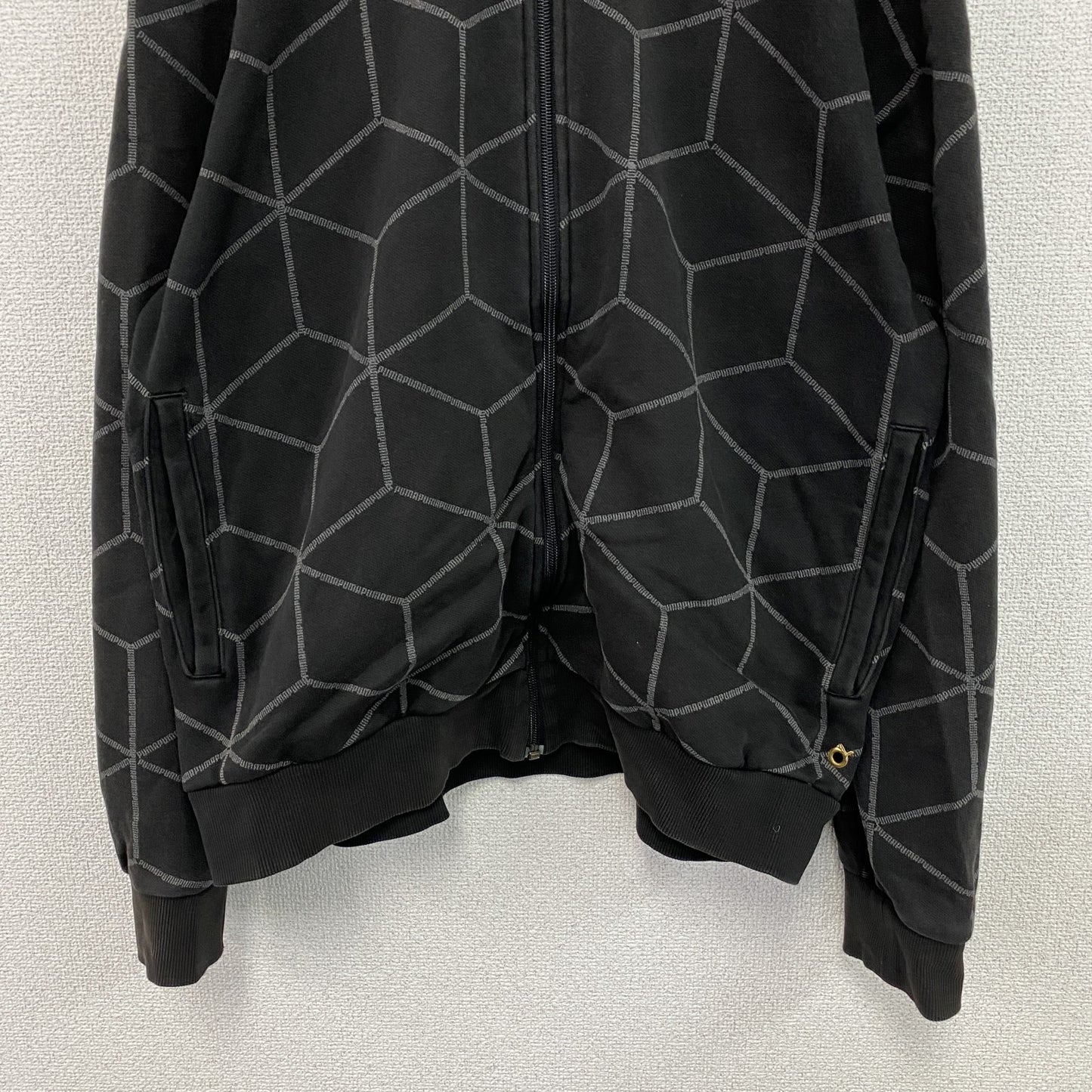 PUMA　プーマ　スウェットトラックジャケット/ジャージ　黒　ブラック　Lサイズ