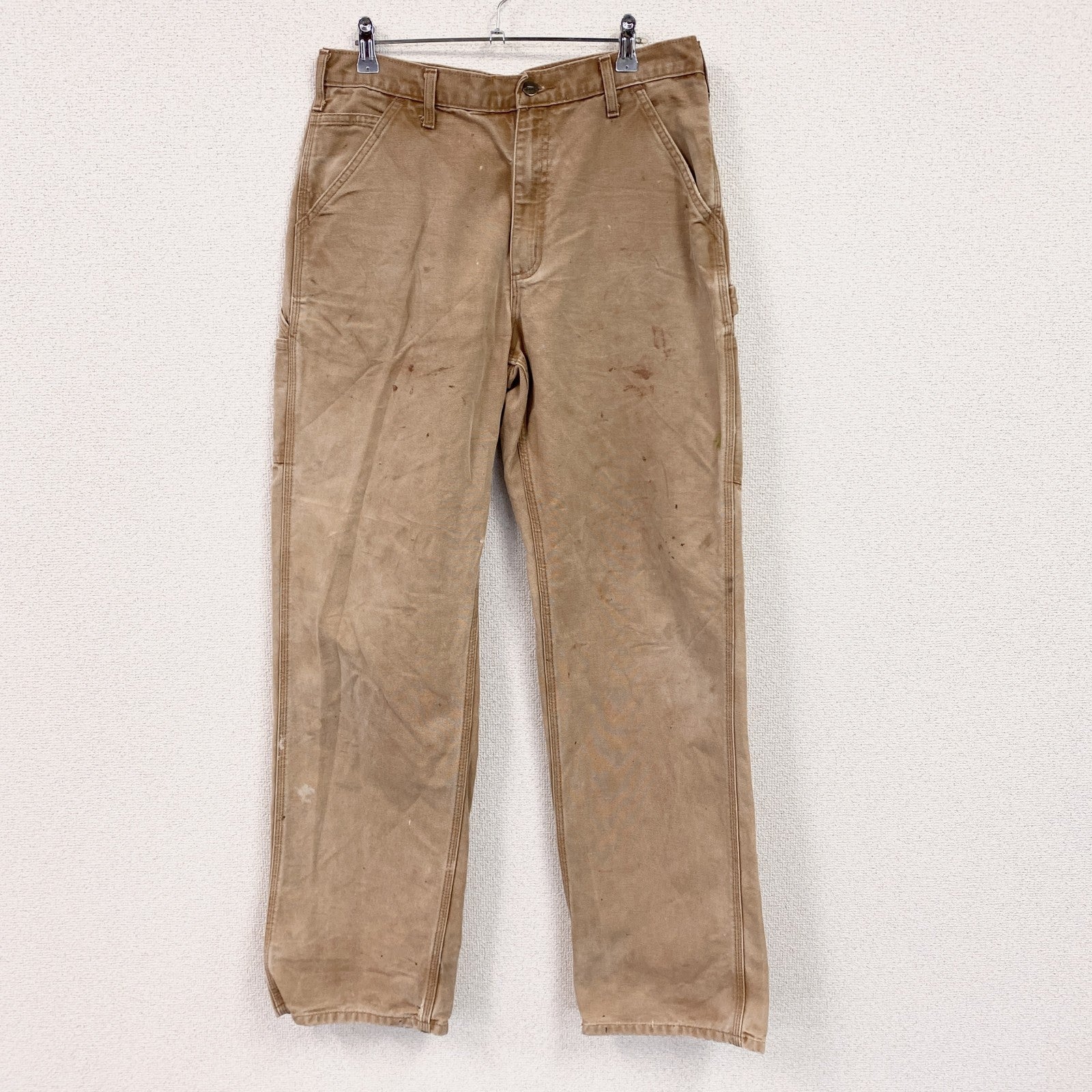 Carhartt　カーハート　ダックペインターパンツ　ワークパンツ　ブラウンダック　キャメル　W32