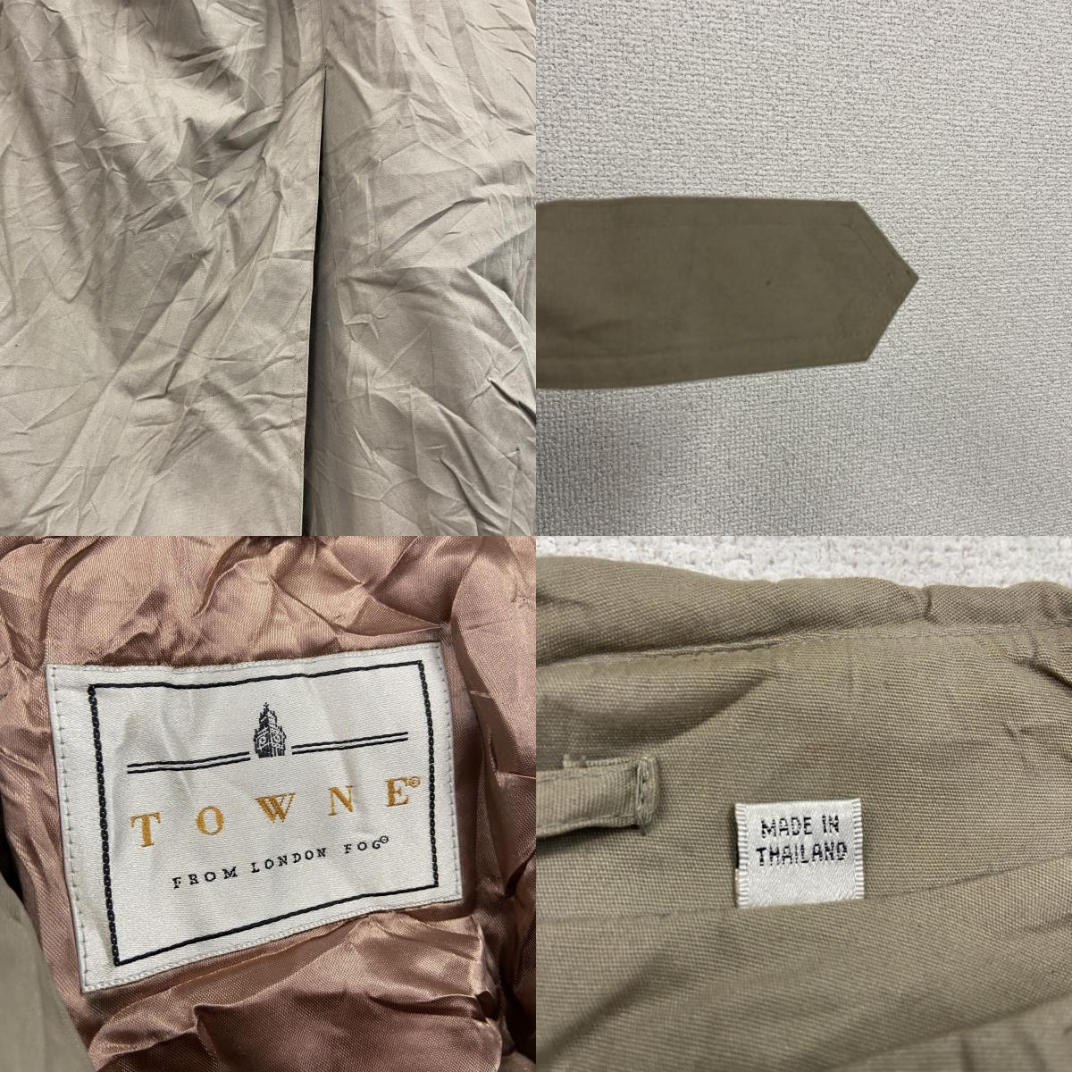 TOWNE FROM LONDON FOG　ロンドンフォグ　トレンチコート　ベージュ　40サイズ