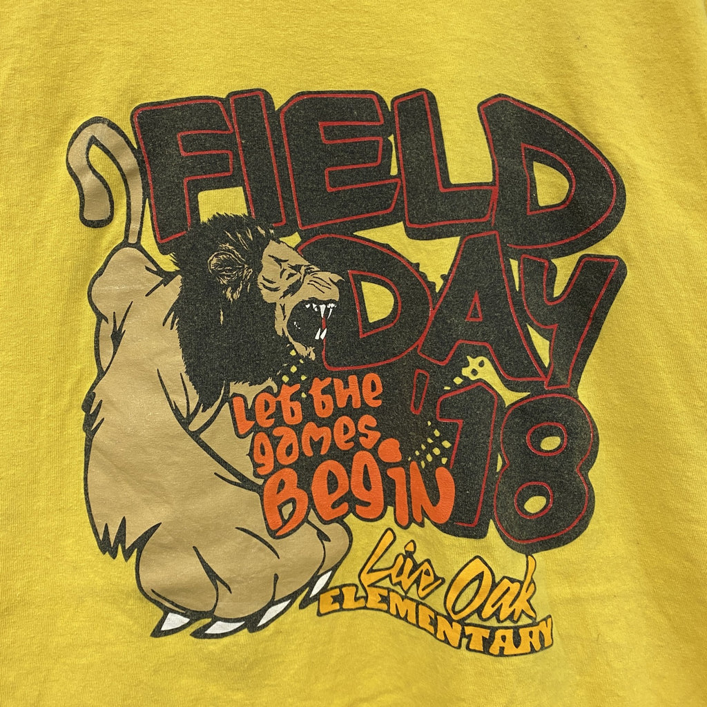 GILDAN　ギルダン　半袖プリントTシャツ　黄色　イエロー　Lサイズ