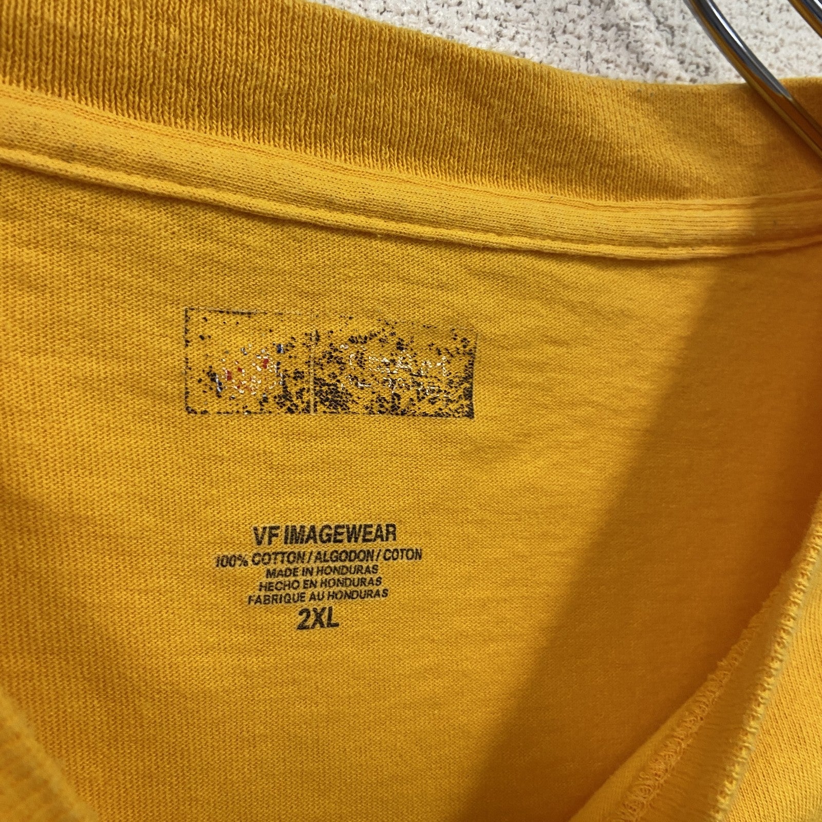 NFL　TEAM APPAREL　チームアパレル　半袖プリントTシャツ　イエロー　2XLサイズ