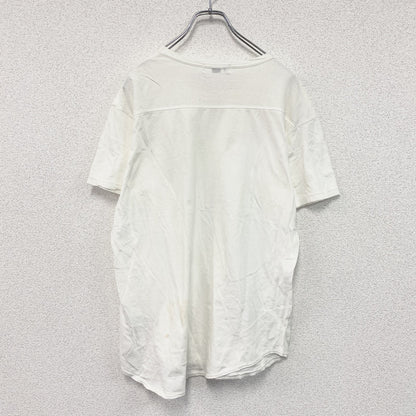 Yohji Yamamoto pour homme　ヨウジヤマモト プールオム　半袖Tシャツ　無地　白　ホワイト　3サイズ　