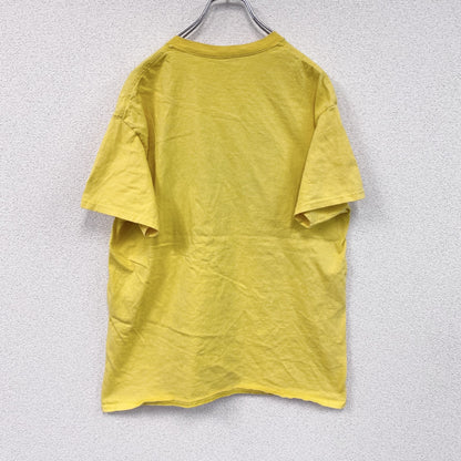 GILDAN　ギルダン　半袖プリントTシャツ　黄色　イエロー　Lサイズ