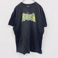 BATMAN　バットマン　半袖プリントTシャツ　アニメT　黒　ブラック　XLサイズ