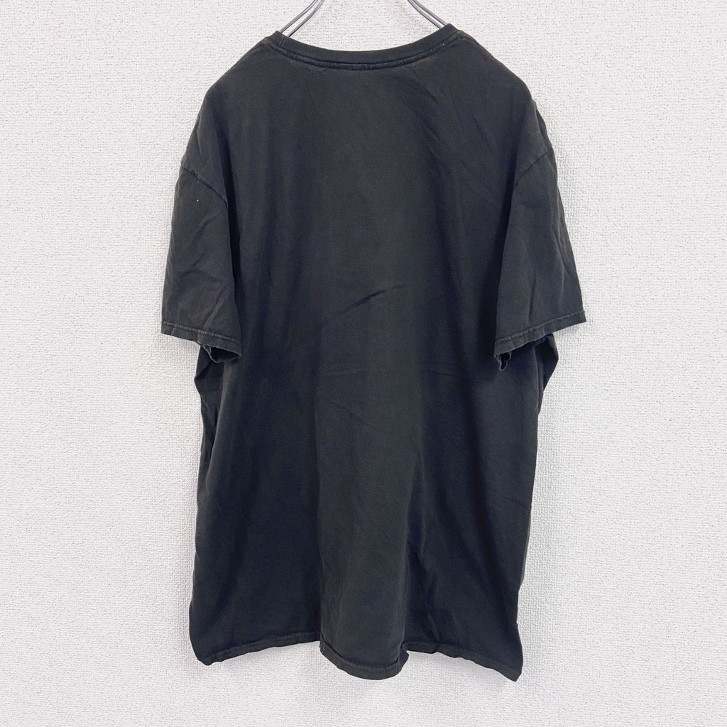 BATMAN　バットマン　半袖プリントTシャツ　アニメT　黒　ブラック　XLサイズ