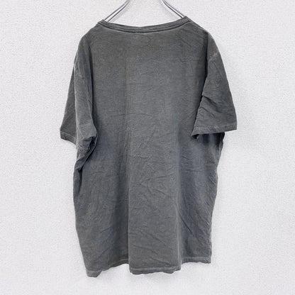 REPLAY　リプレイ　半袖プリントTシャツ　灰色　グレー