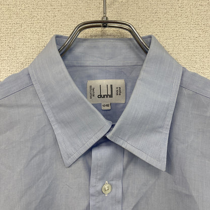 dunhill　ダンヒル　長袖シャツ　サックスブルー　43-82サイズ