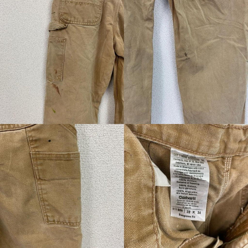 Carhartt　カーハート　ダックペインターパンツ　ワークパンツ　ブラウンダック　キャメル　W32