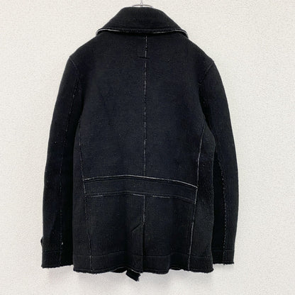 DIESEL　ディーゼル　TRICOT＆CO　ニットピーコート　黒　ブラック　Sサイズ