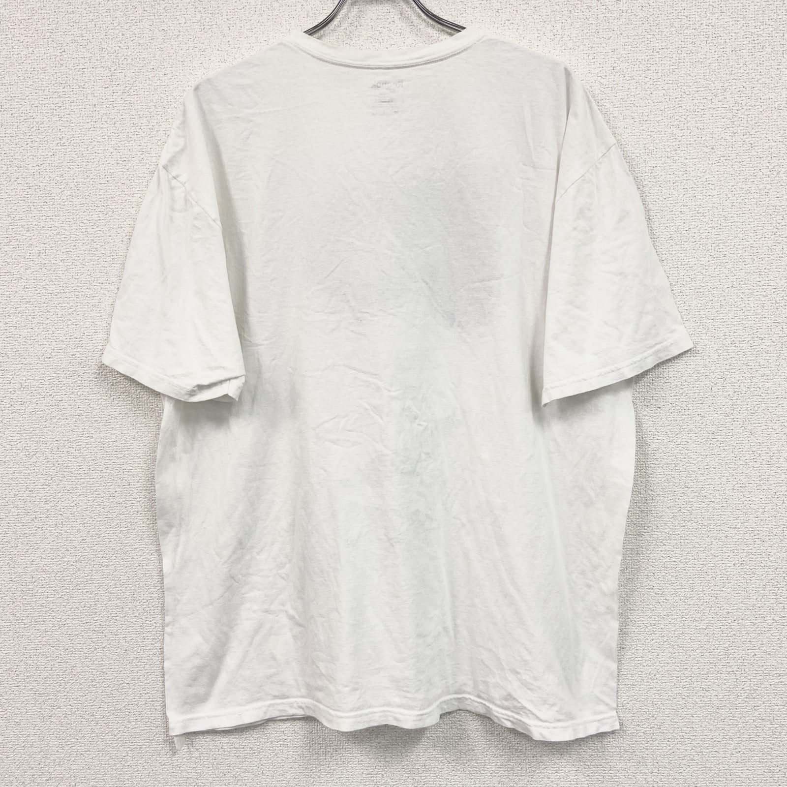 Reebok　リーボック　半袖プリントTシャツ　白　ホワイト　2XLサイズ