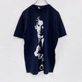 American Apparel　アメリカンアパレル　半袖プリントTシャツ　黒　ブラック　Lサイズ