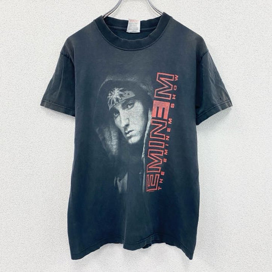 FRUIT OF THE LOOM　フルーツオブザルーム　EMINEM　エミネム　ラップTシャツ　黒　ブラック　Sサイズ