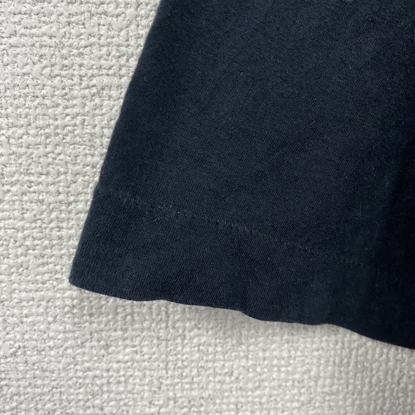 American Apparel　アメリカンアパレル　半袖プリントTシャツ　黒　ブラック　Lサイズ