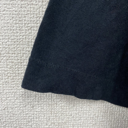 American Apparel　アメリカンアパレル　半袖プリントTシャツ　黒　ブラック　Lサイズ
