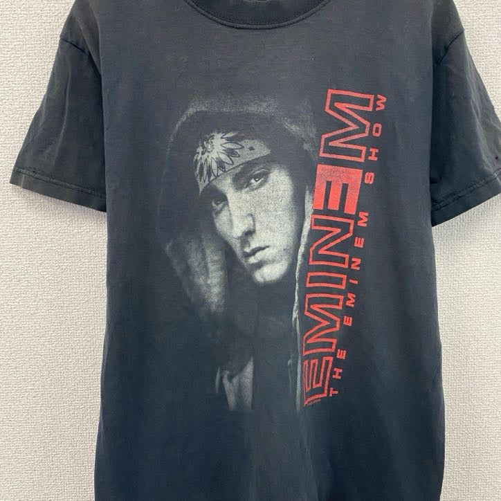 FRUIT OF THE LOOM　フルーツオブザルーム　EMINEM　エミネム　ラップTシャツ　黒　ブラック　Sサイズ