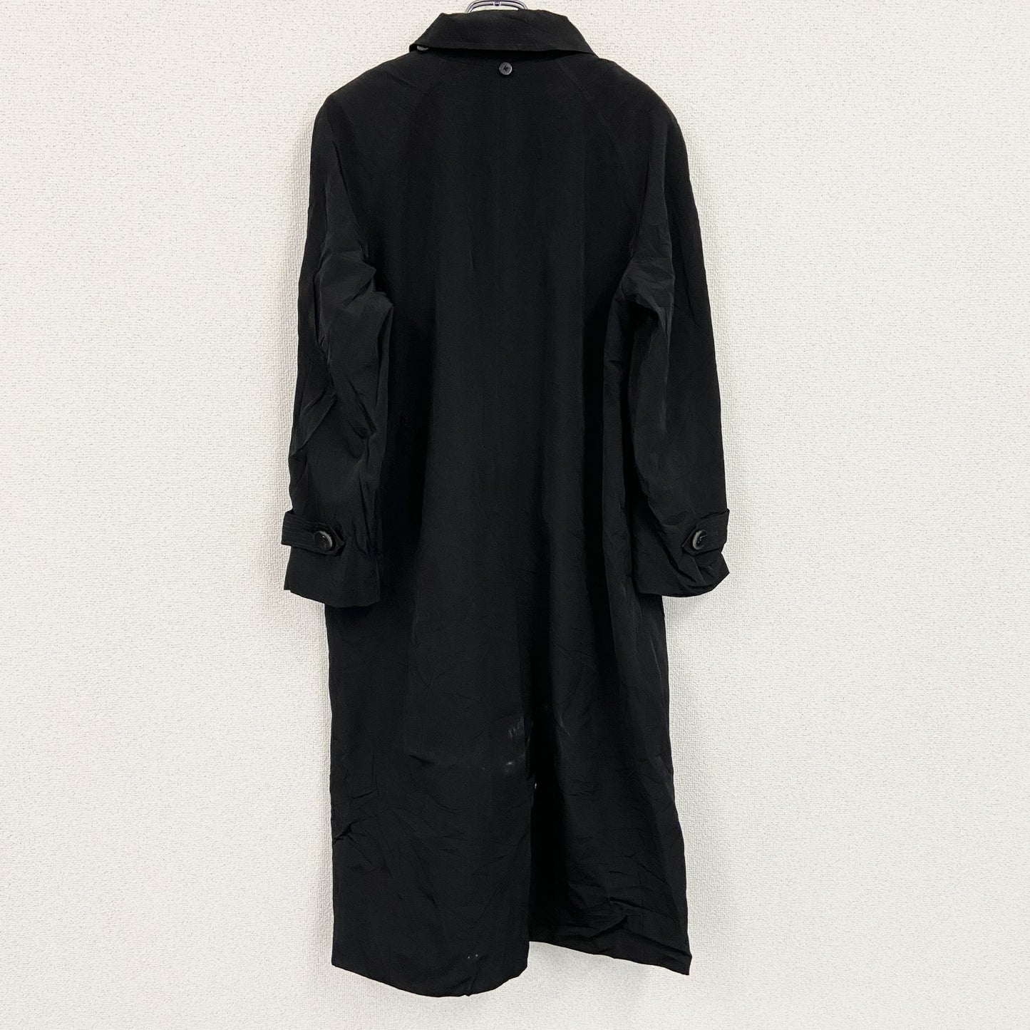 LONDON FOG　ロンドンフォグ　ステンカラーコート　黒　ブラック　12Pサイズ