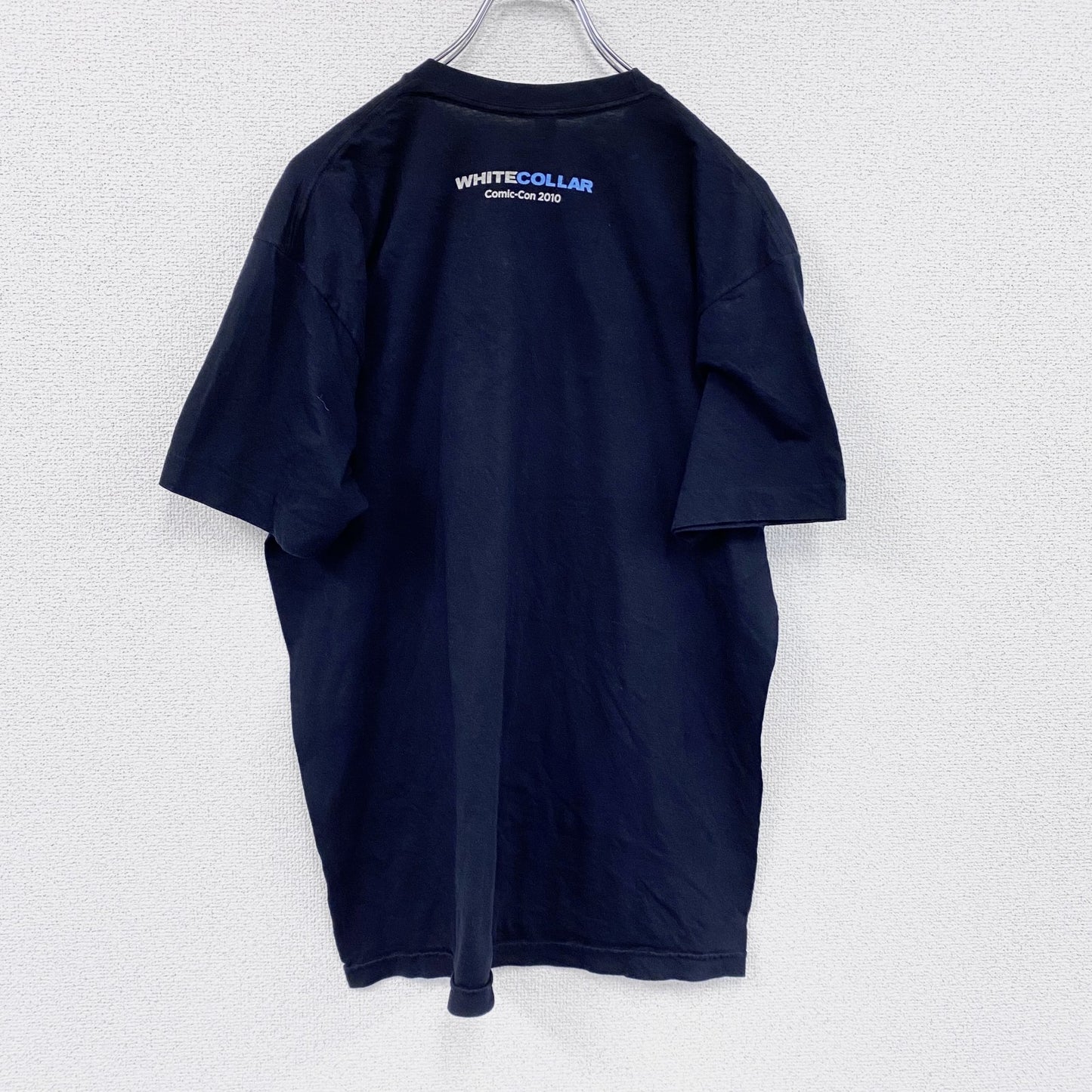American Apparel　アメリカンアパレル　半袖プリントTシャツ　黒　ブラック　Lサイズ