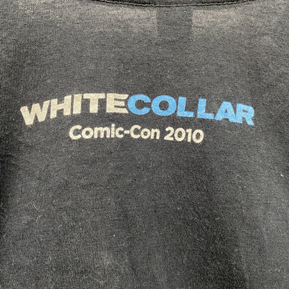 American Apparel　アメリカンアパレル　半袖プリントTシャツ　黒　ブラック　Lサイズ