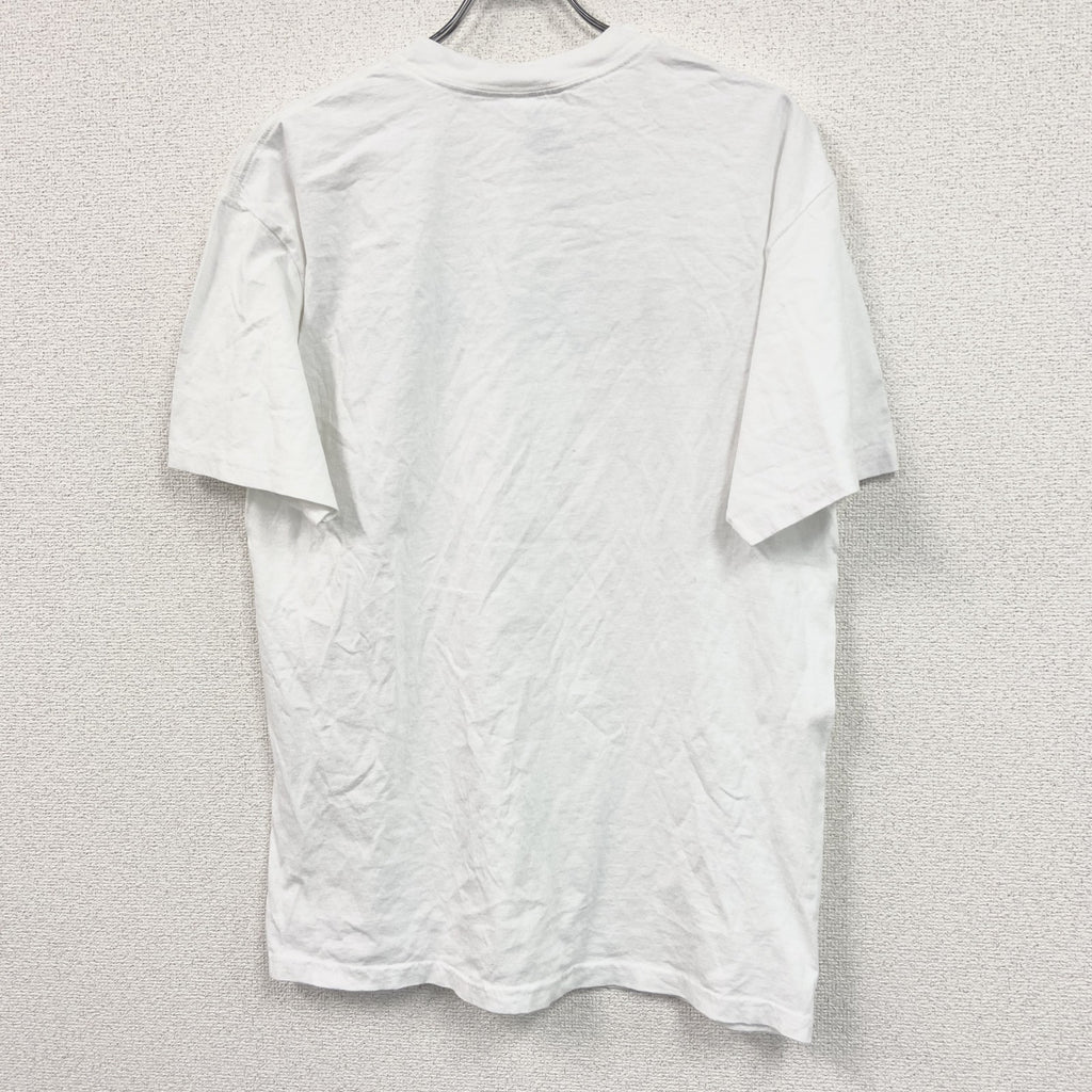 adidas　アディダス　半袖プリントTシャツ　白　ホワイト　Mサイズ