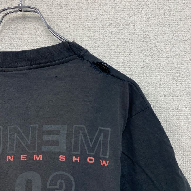 FRUIT OF THE LOOM　フルーツオブザルーム　EMINEM　エミネム　ラップTシャツ　黒　ブラック　Sサイズ