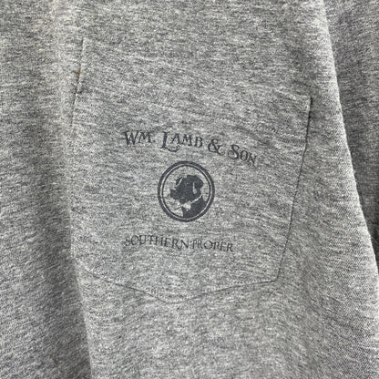 SOUTHERN PROPER　長袖Tシャツ/ロンT　灰色　グレー　Sサイズ