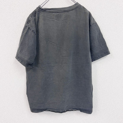 半袖プリントTシャツ　人類の進化　スポーツ　黒　ブラック