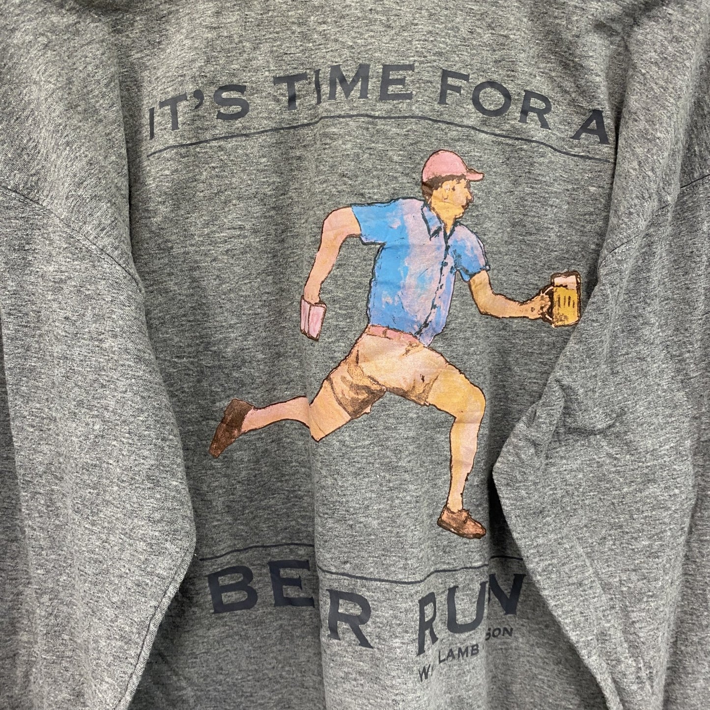 SOUTHERN PROPER　長袖Tシャツ/ロンT　灰色　グレー　Sサイズ