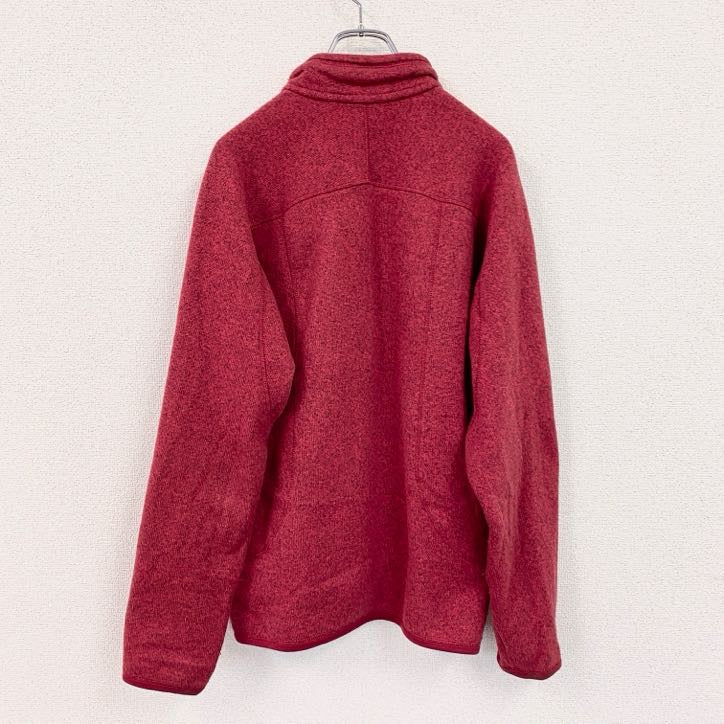 Patagonia　パタゴニア　ハーフジップフリースプルオーバー　フリースジャケット 　赤　レッド　Mサイズ