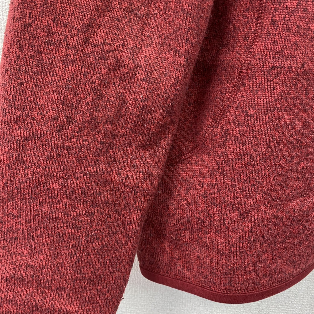 Patagonia　パタゴニア　ハーフジップフリースプルオーバー　フリースジャケット 　赤　レッド　Mサイズ