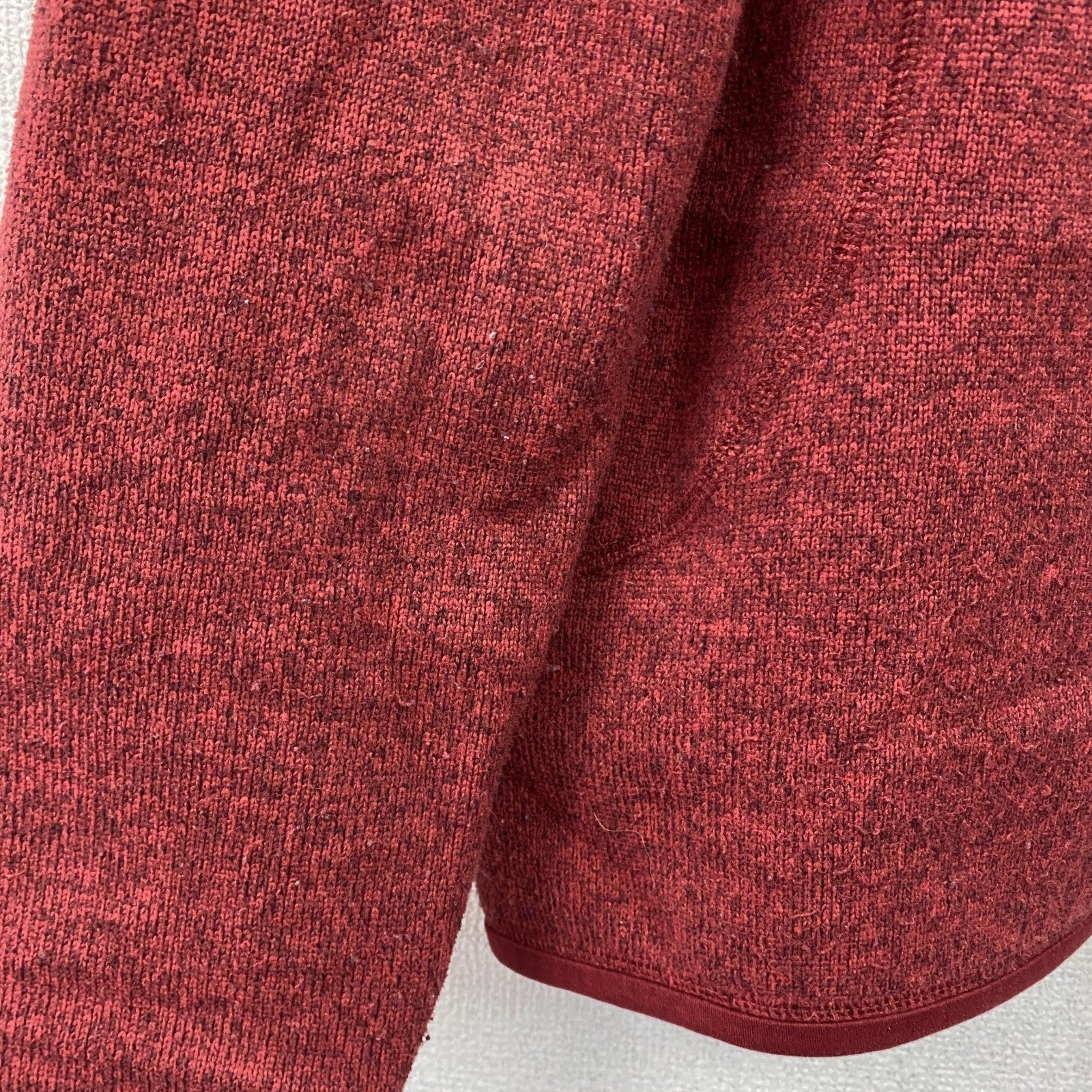 Patagonia　パタゴニア　ハーフジップフリースプルオーバー　フリースジャケット 　赤　レッド　Mサイズ