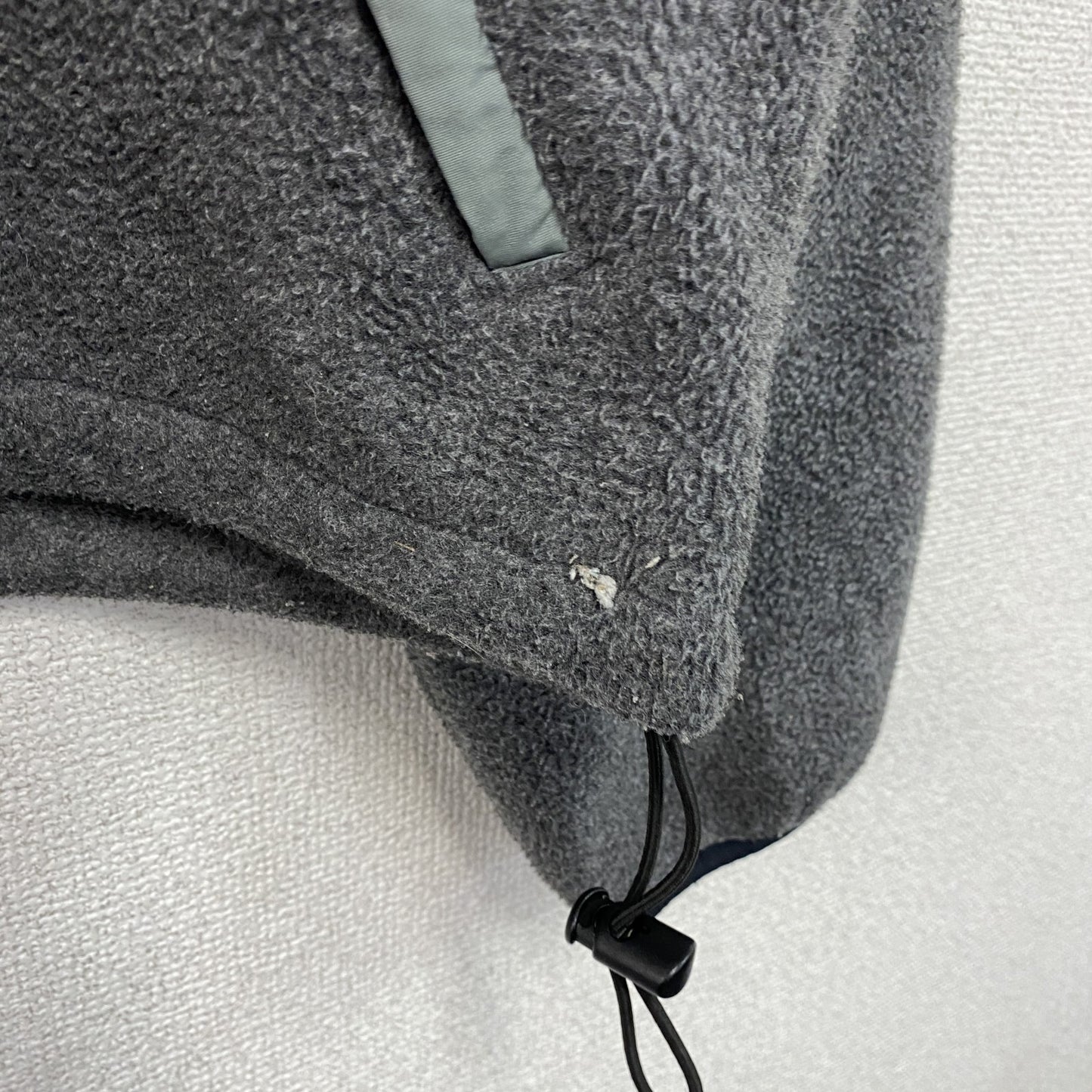 Eddie Bauer　エディーバウアー　EBTEK　エブテック　フルジップフリースジャケット/ボアジャケット　グレー　XSサイズ