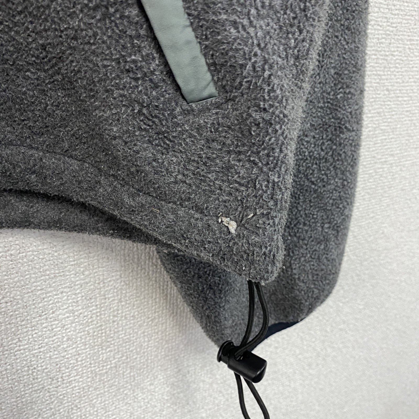 Eddie Bauer　エディーバウアー　EBTEK　エブテック　フルジップフリースジャケット/ボアジャケット　グレー　XSサイズ