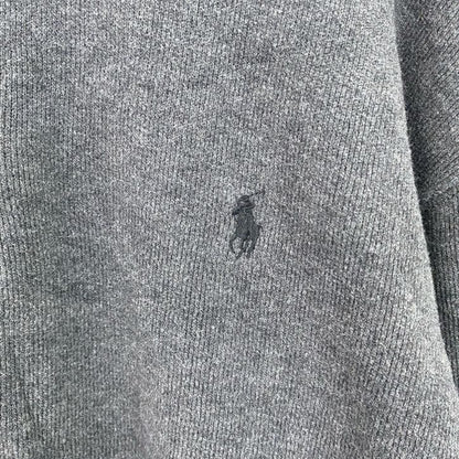 Polo by Ralph Lauren　ポロバイラルフローレン　ハーフジップスウェット/トレーナー 　グレー　2XLサイズ