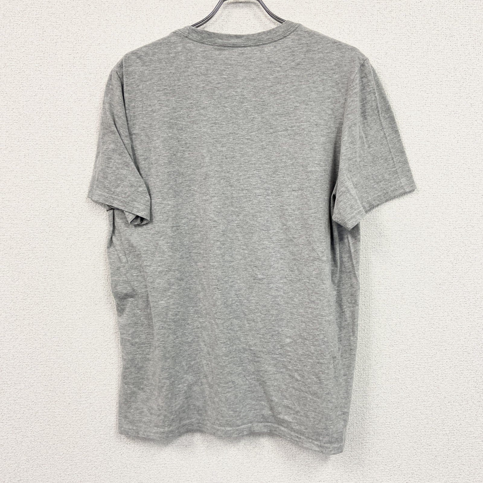 adidas　アディダス　半袖プリントTシャツ　グレー　2XL