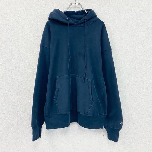 champion　チャンピオン　リバースウィーブ　スウェットパーカー/フーディ　紺　ネイビー　XLサイズ
