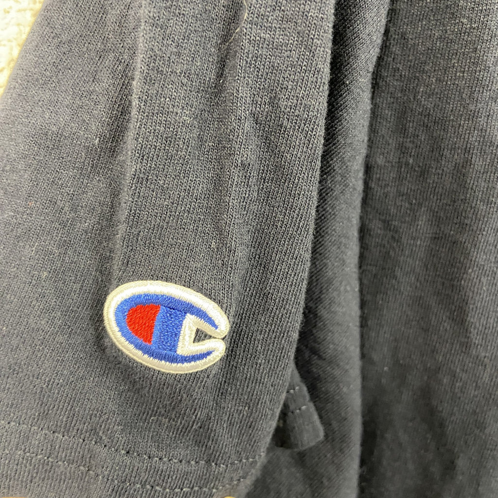 Champion　チャンピオン　半袖プリントTシャツ　紺　ネイビー　XLサイズ