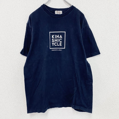 KINASHI CYCLE　木梨サイクル　半袖Tシャツ　SOSHIGAYA JAPAN　黒　ブラック　XLサイズ