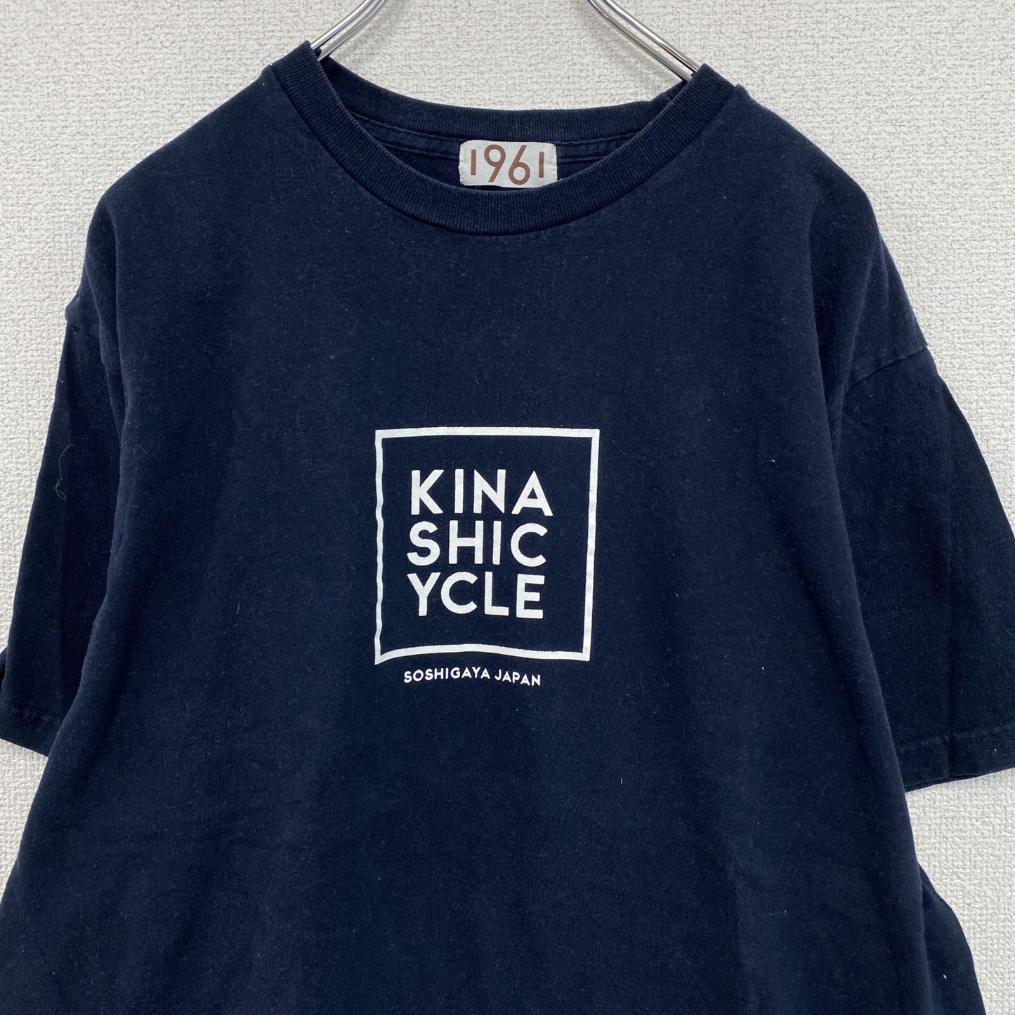 KINASHI CYCLE　木梨サイクル　半袖Tシャツ　SOSHIGAYA JAPAN　黒　ブラック　XLサイズ