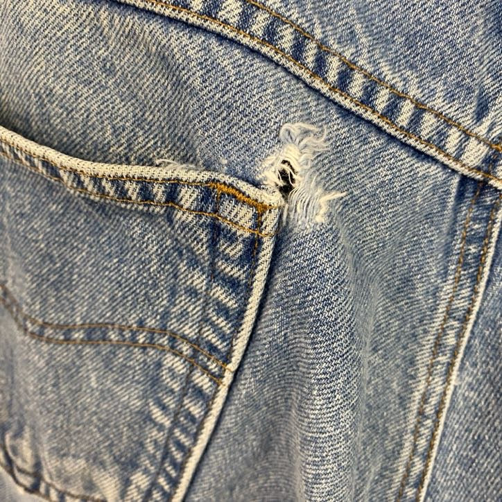 Carhartt　カーハート　デニムパンツ　ジッパーフライ　レザーパッチ　インディゴ　W38