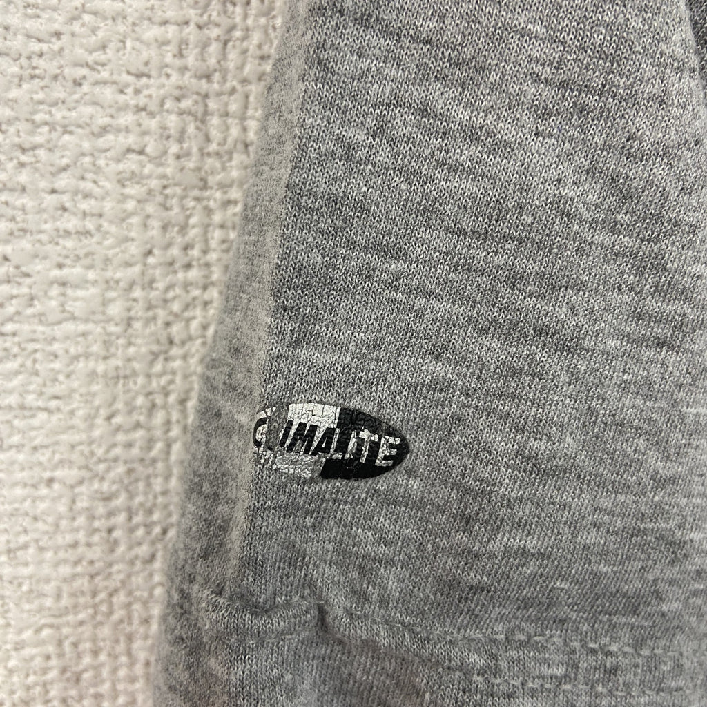 adidas　アディダス　半袖プリントTシャツ　グレー　2XL