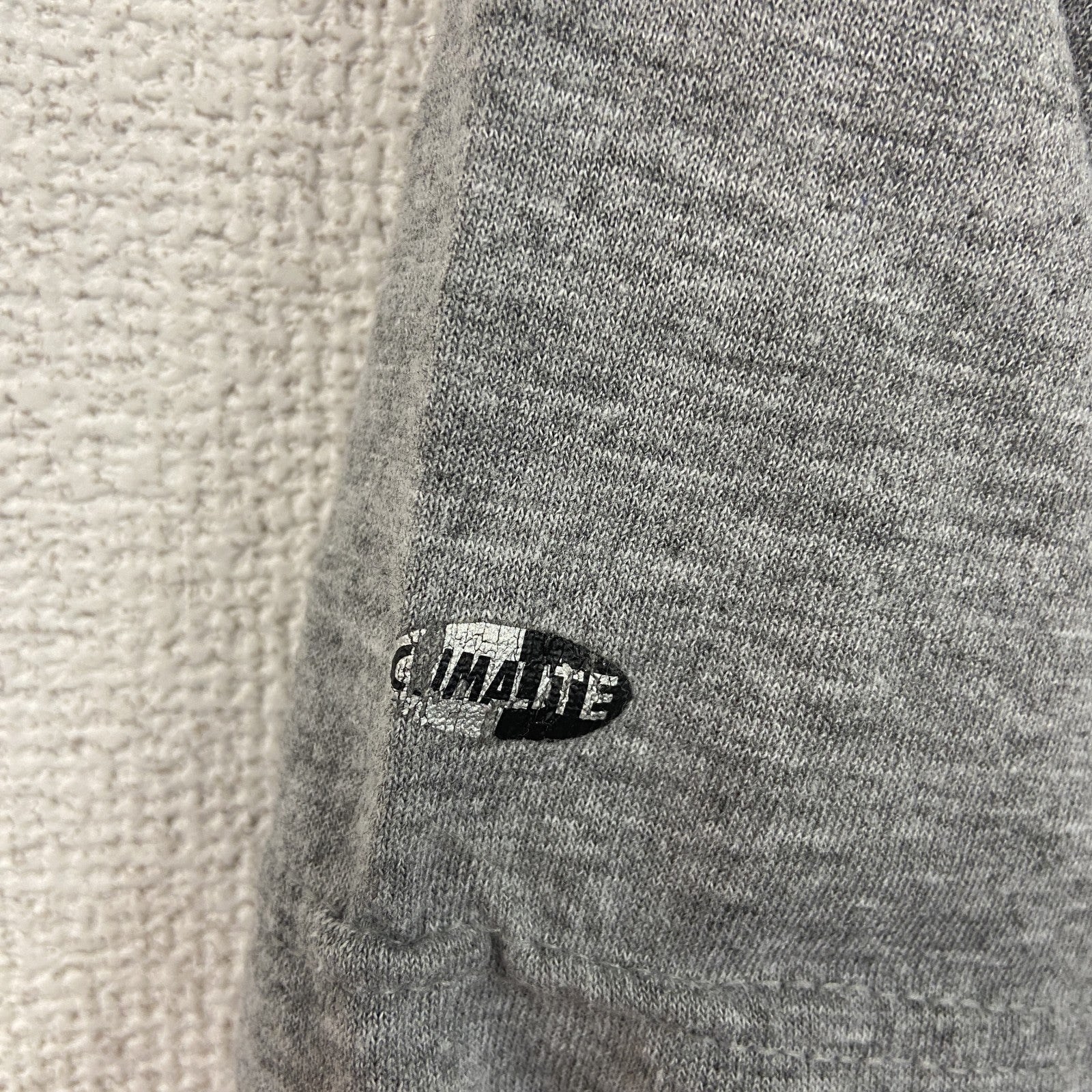 adidas　アディダス　半袖プリントTシャツ　グレー　2XL