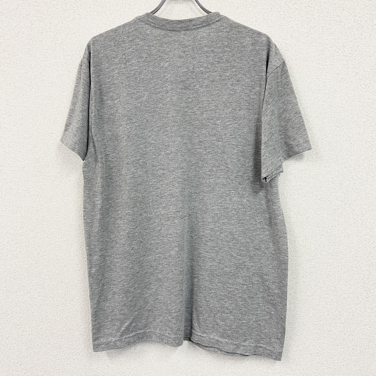 adidas　アディダス　半袖プリントTシャツ　グレー　2XL