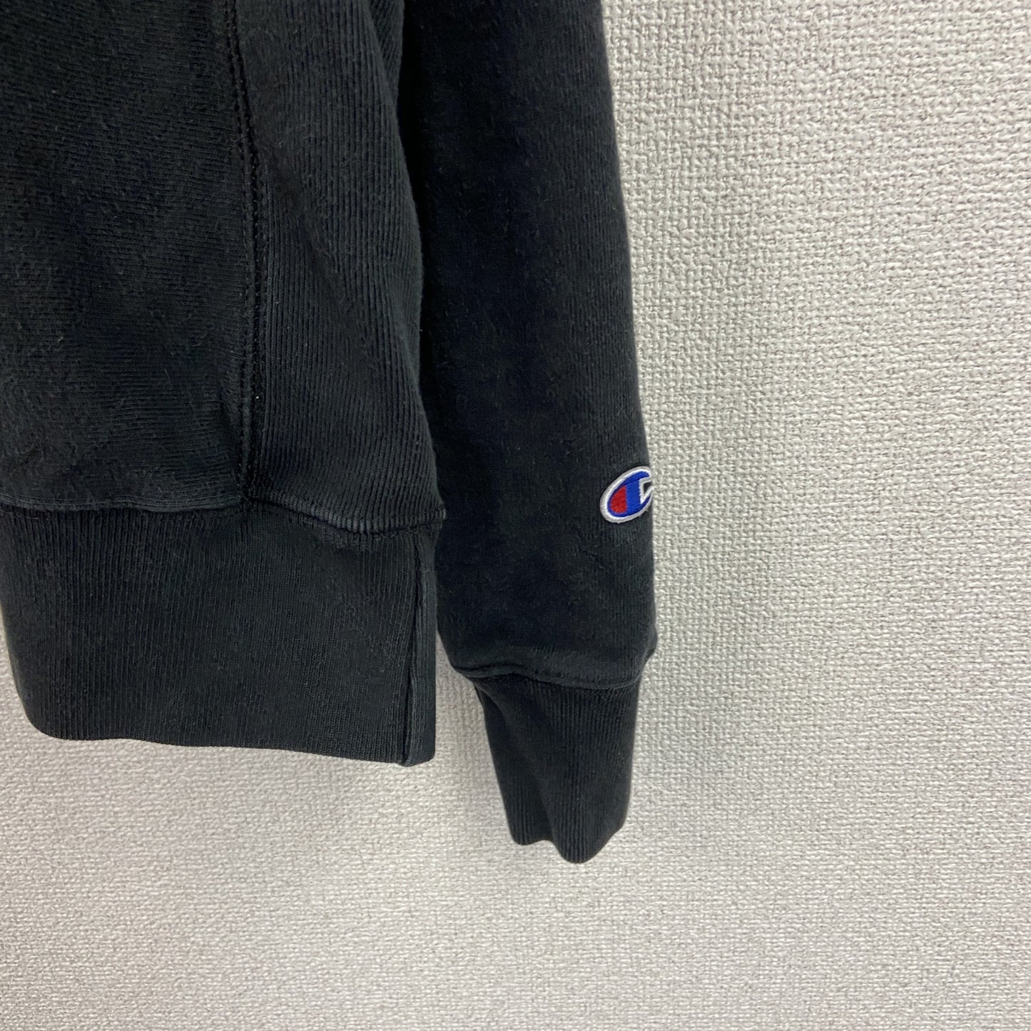 Champion　チャンピオン　リバースウィーブ　スウェットパーカー/フーディー　単色タグ　復刻　ブラック　XLサイズ