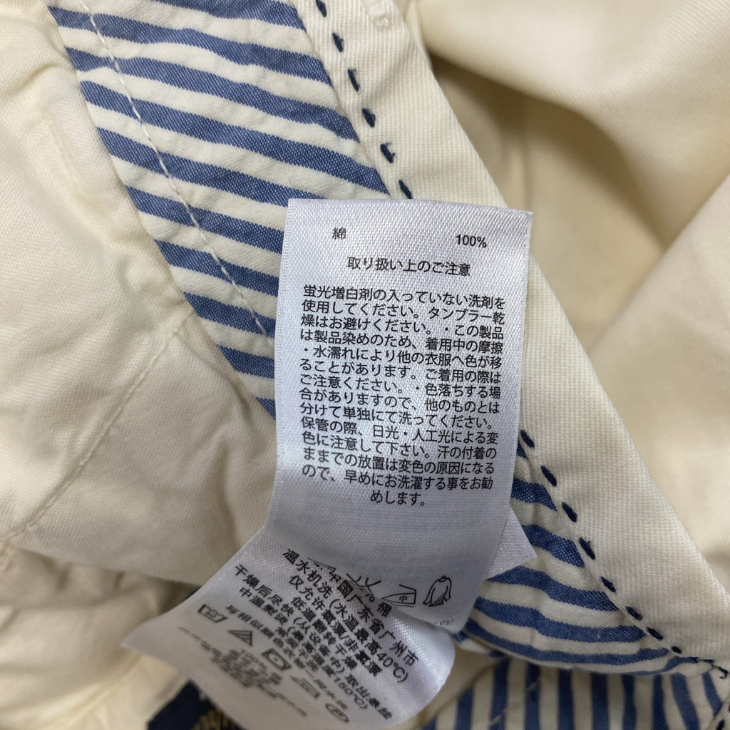 Brooks Brother　ブルックスブラザーズ　チノパンツ　ジップフライ　アイボリー　W30サイズ