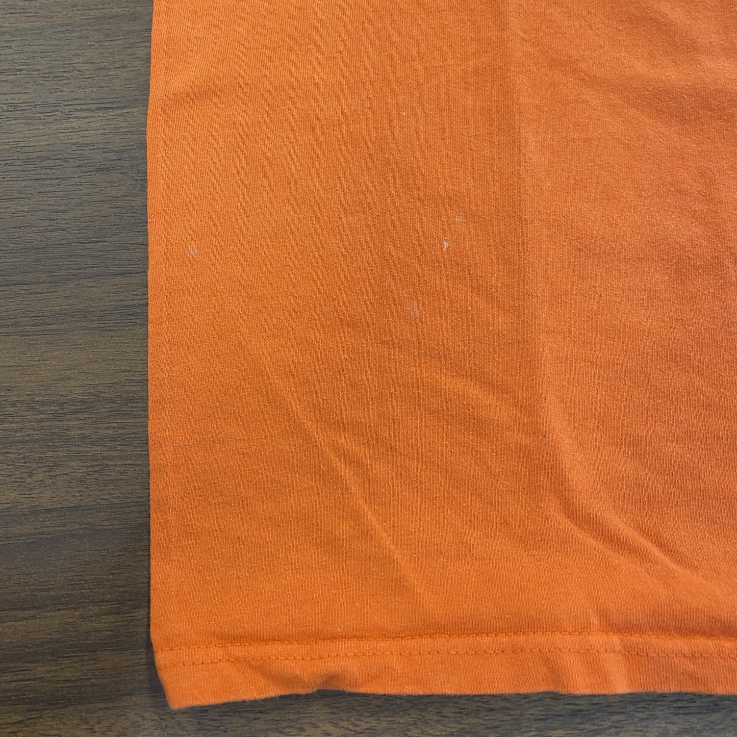 DELTA　HOOTERS　フーターズ　半袖プリントTシャツ　企業T　オレンジ　Lサイズ