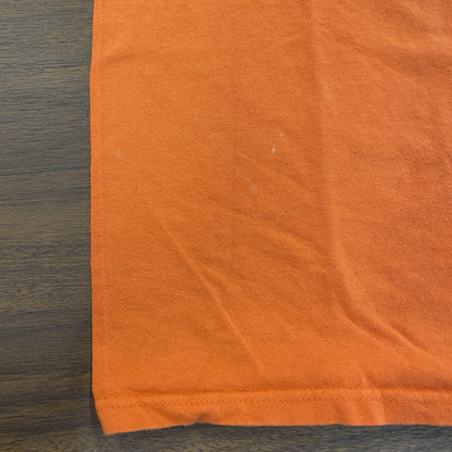 DELTA　HOOTERS　フーターズ　半袖プリントTシャツ　企業T　オレンジ　Lサイズ