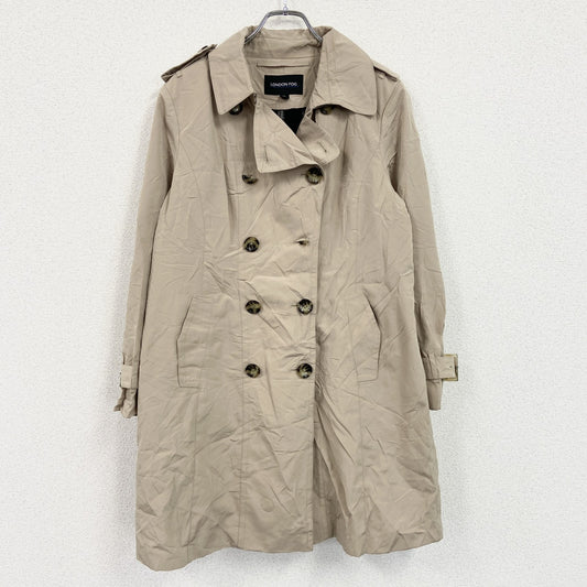 LONDON FOG　ロンドンフォグ　トレンチコート　ベージュ　Lサイズ