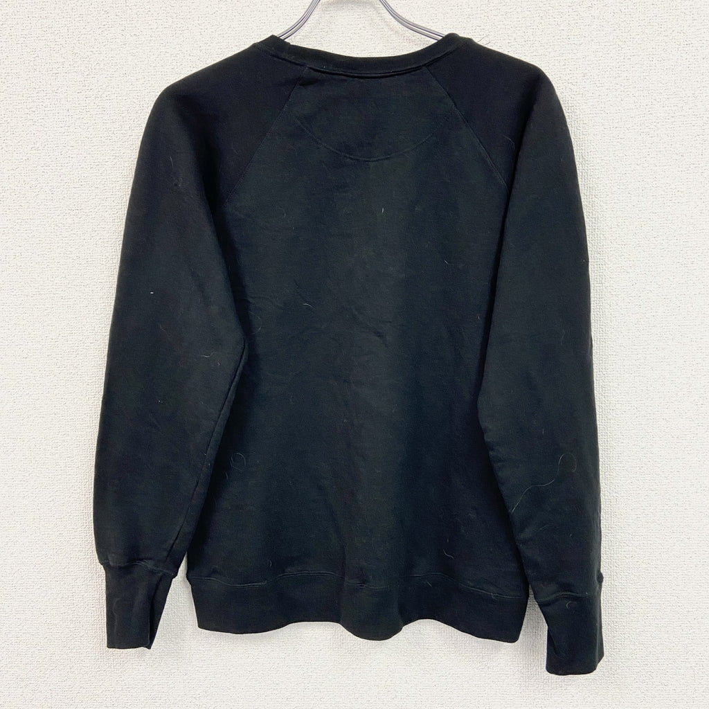 champion　チャンピオン　スウェット/トレーナー　ロゴ刺繡　黒　ブラック　Lサイズ