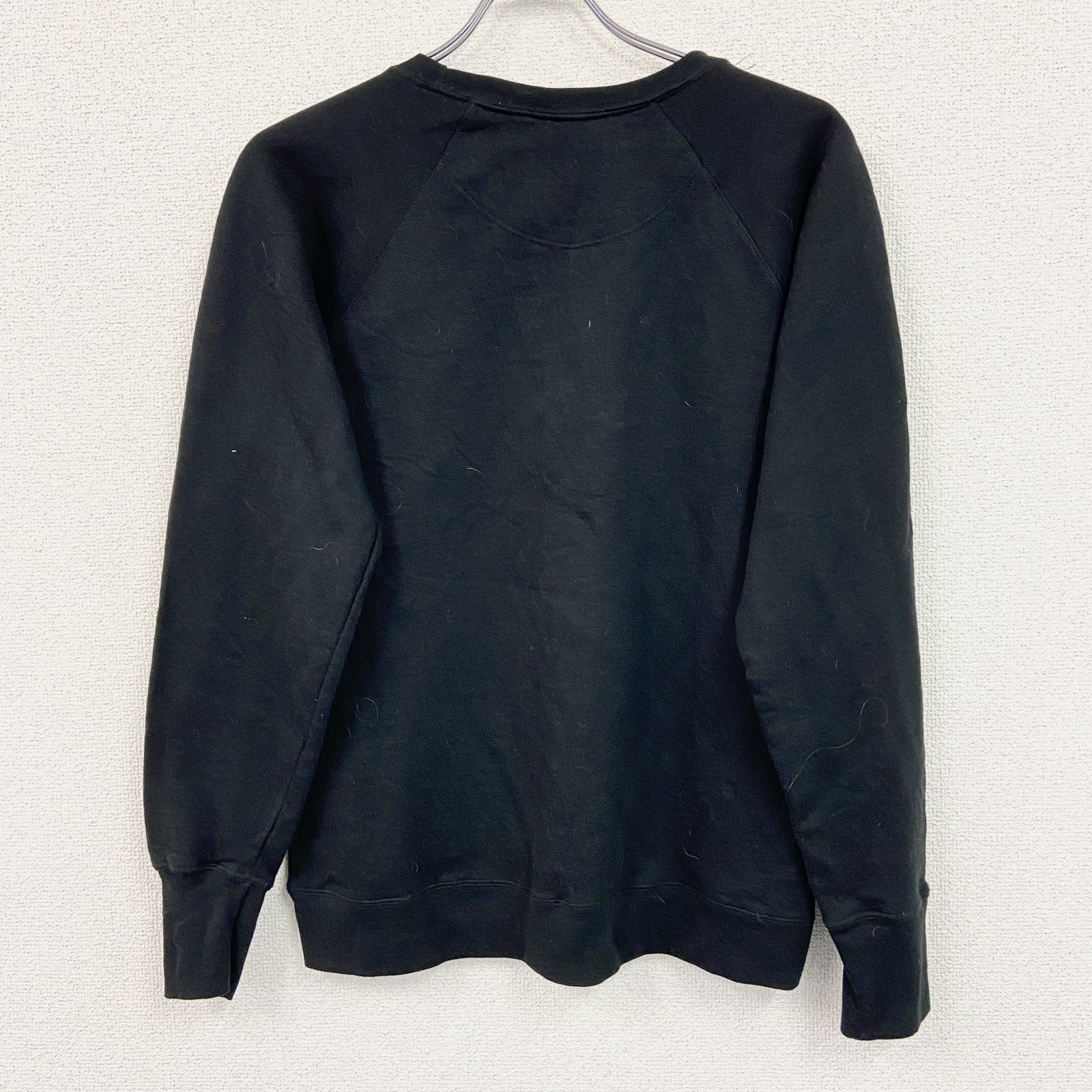 champion　チャンピオン　スウェット/トレーナー　ロゴ刺繡　黒　ブラック　Lサイズ